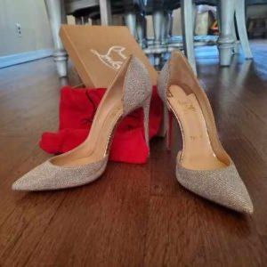 Christian Louboutin Iriza 100 Glitter Size 40